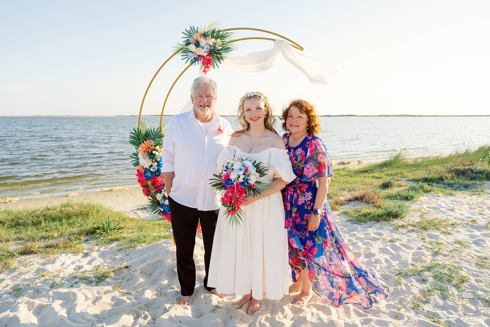 McGruder wedding, Dauphin Island