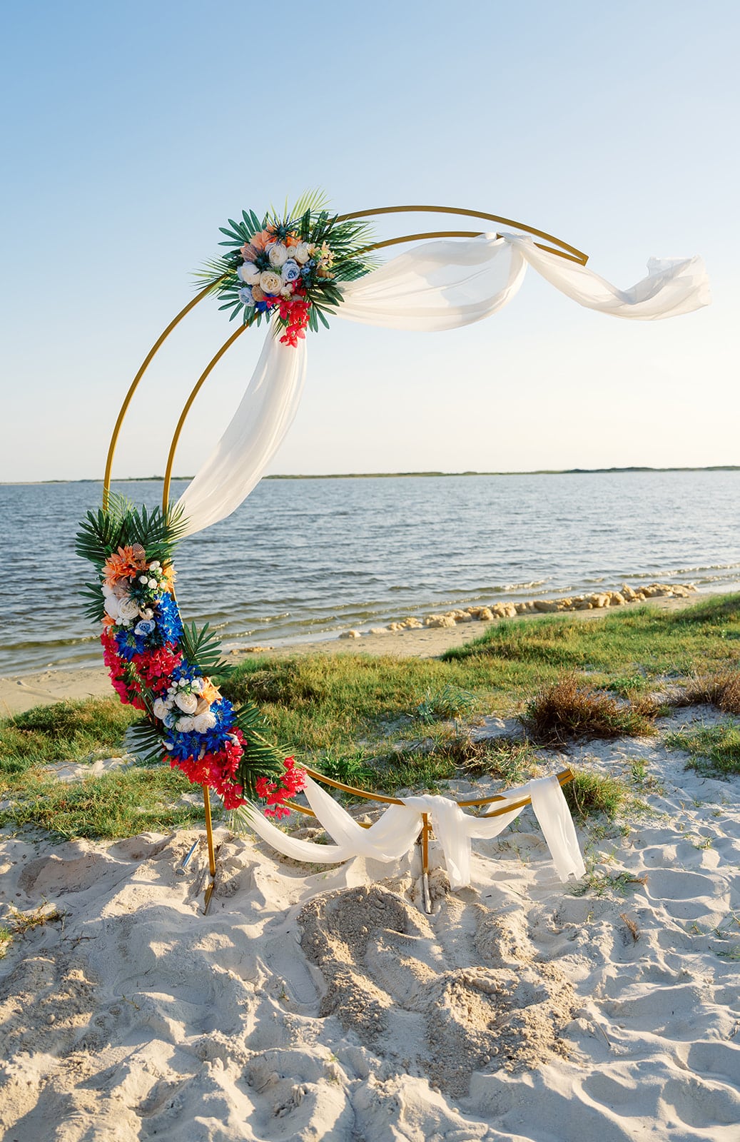 McGruder wedding, Dauphin Island