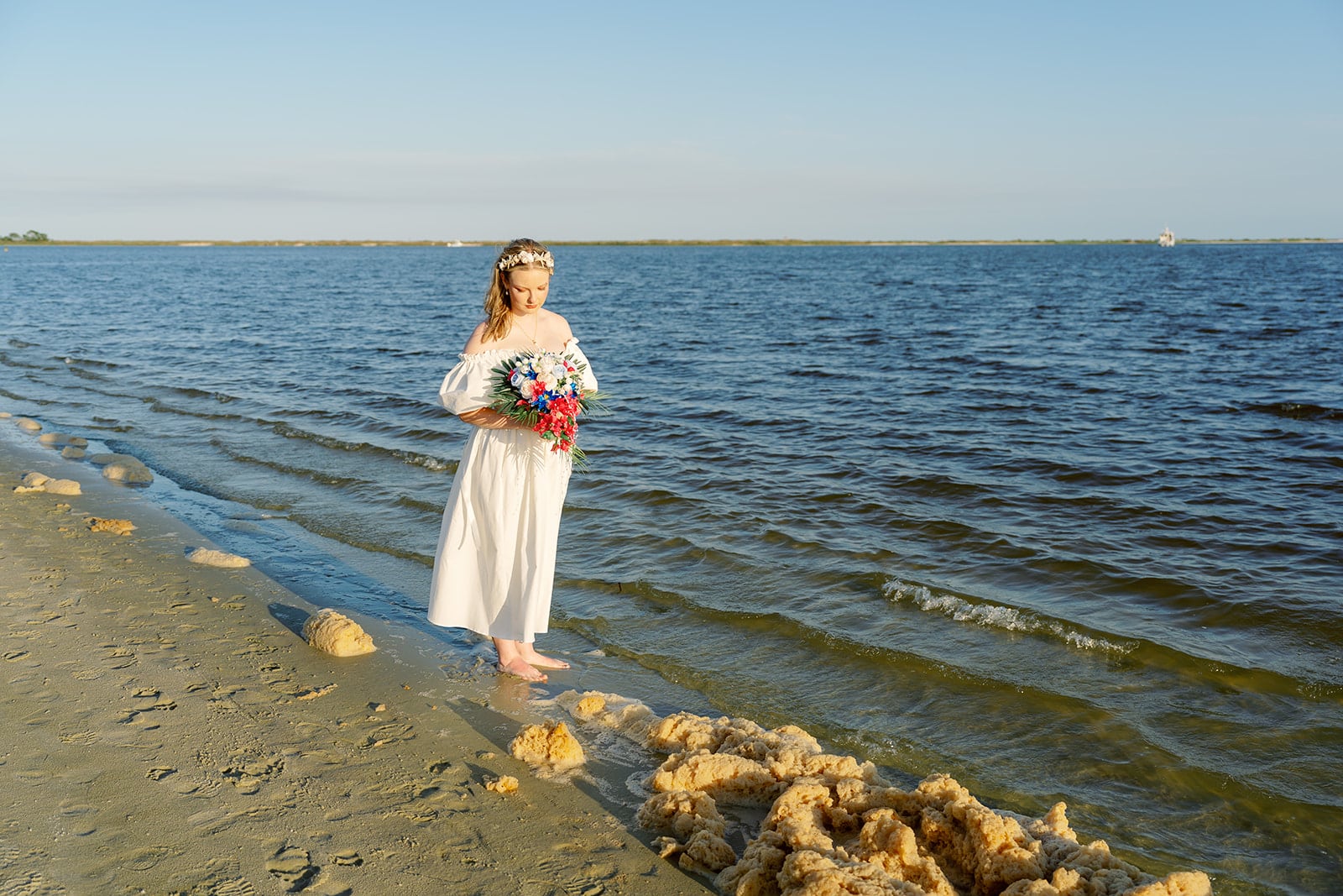 McGruder wedding, Dauphin Island