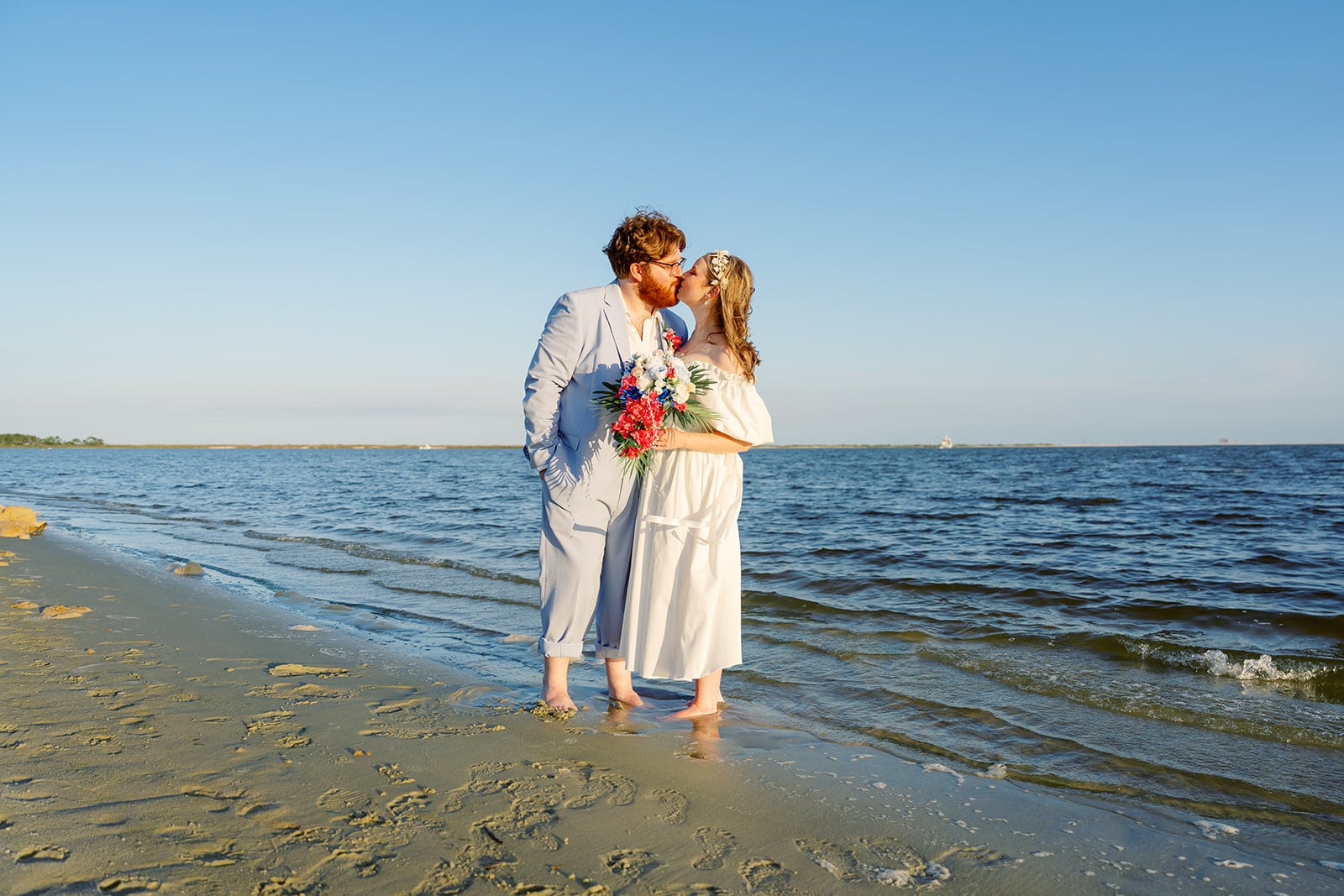 McGruder wedding, Dauphin Island