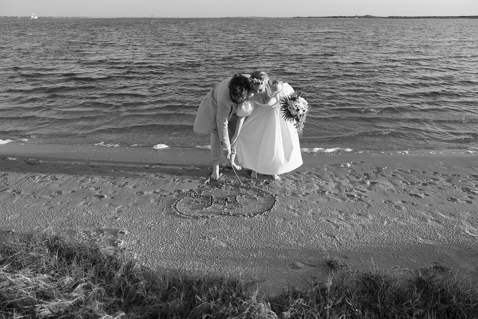 McGruder wedding, Dauphin Island