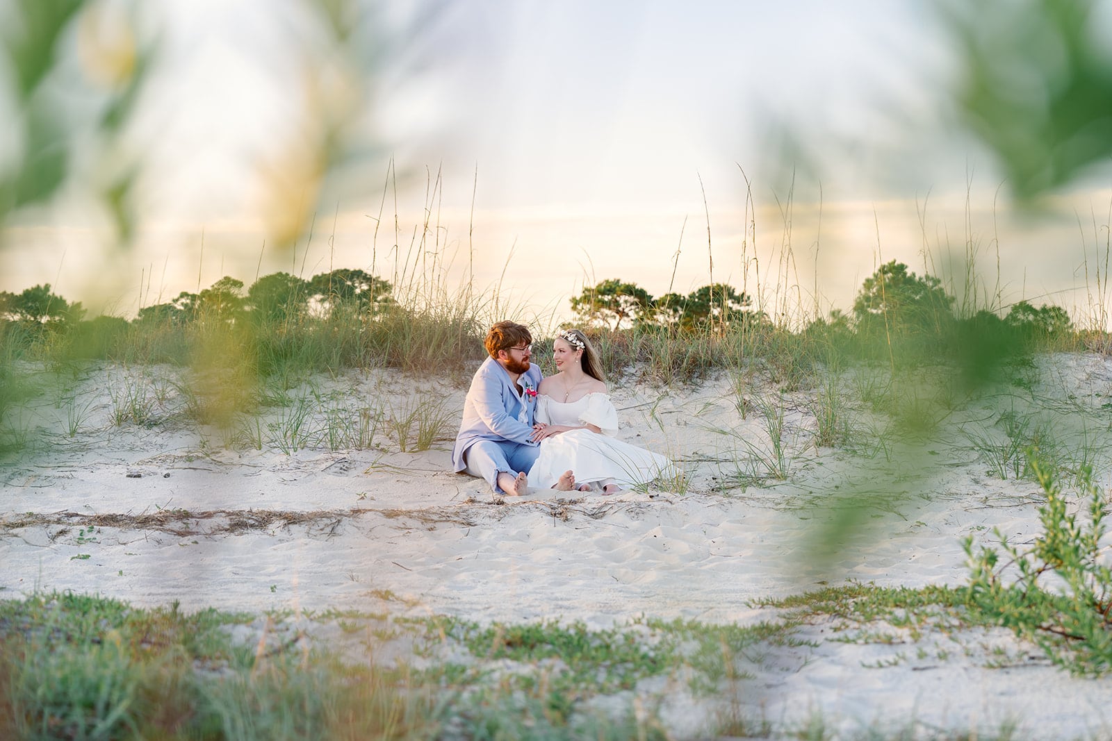 McGruder wedding, Dauphin Island