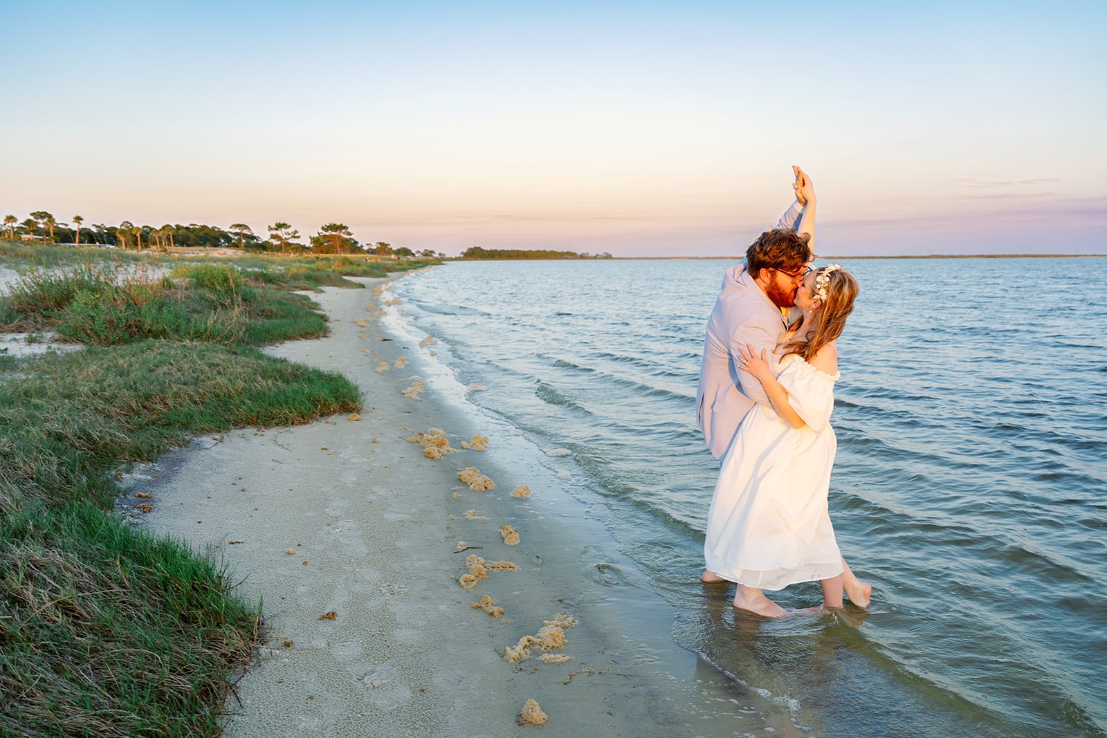 McGruder wedding, Dauphin Island
