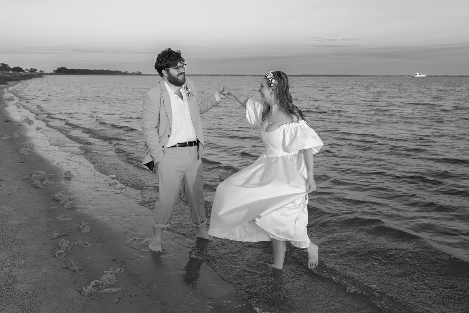 McGruder wedding, Dauphin Island