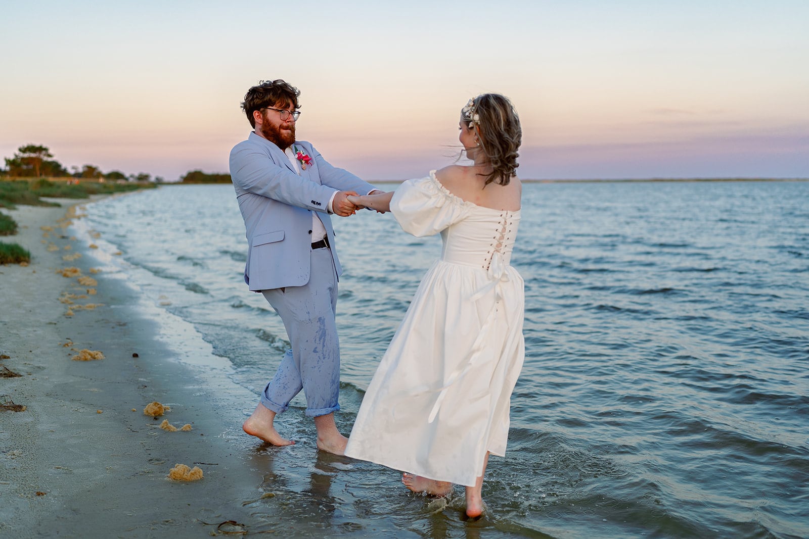 McGruder wedding, Dauphin Island