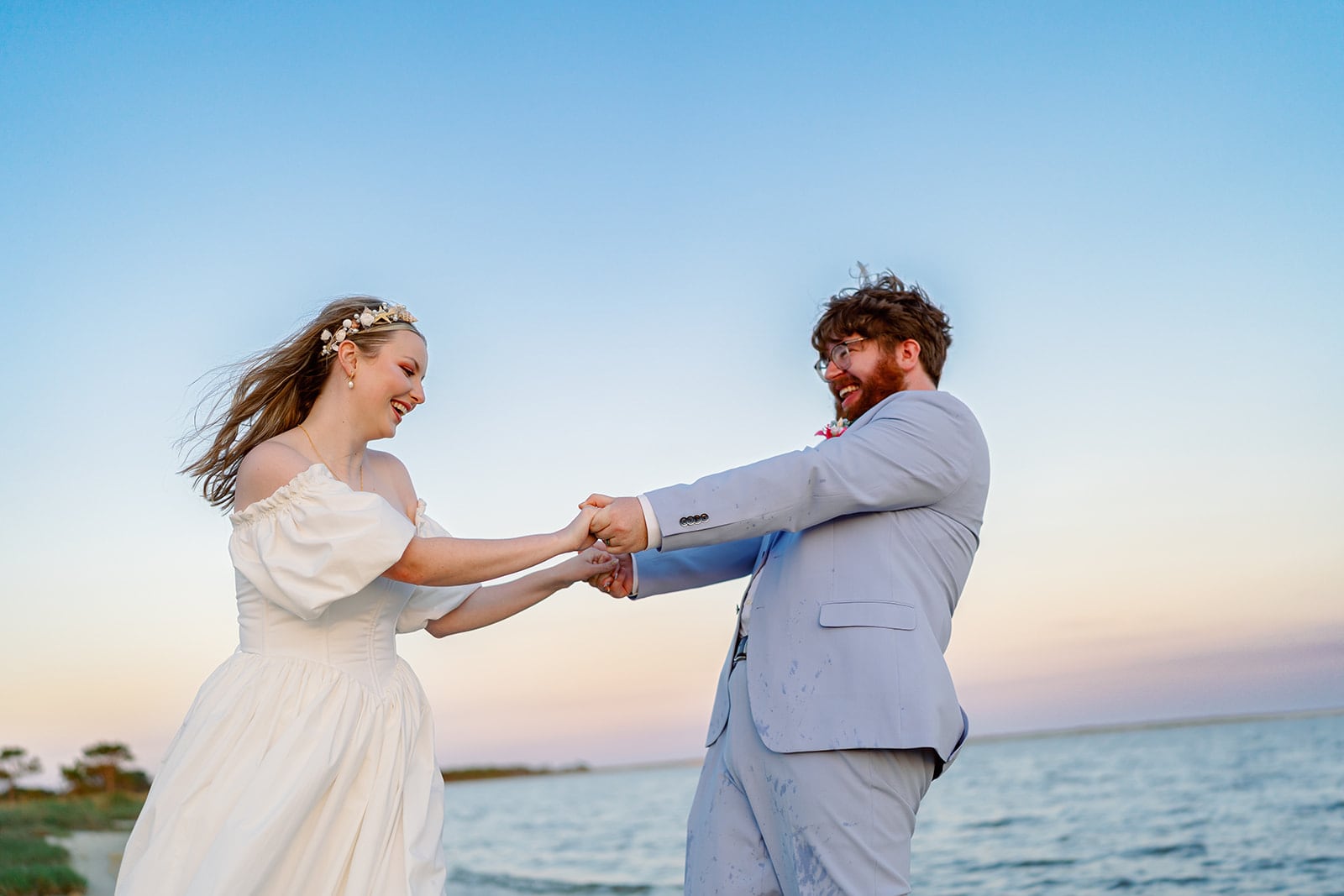 McGruder wedding, Dauphin Island