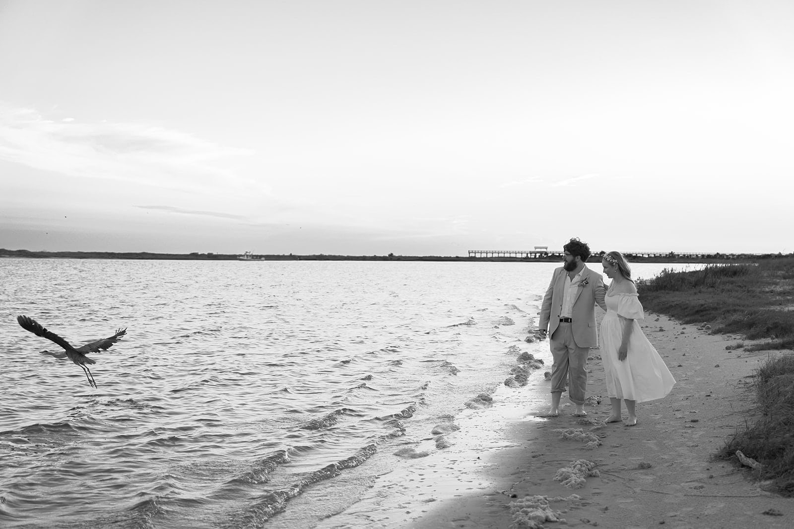 McGruder wedding, Dauphin Island