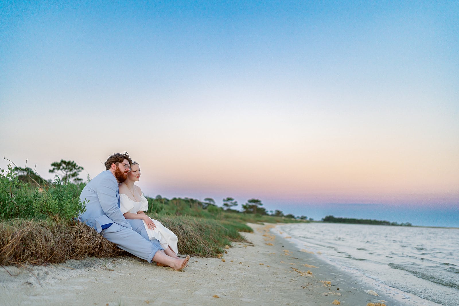 McGruder wedding, Dauphin Island