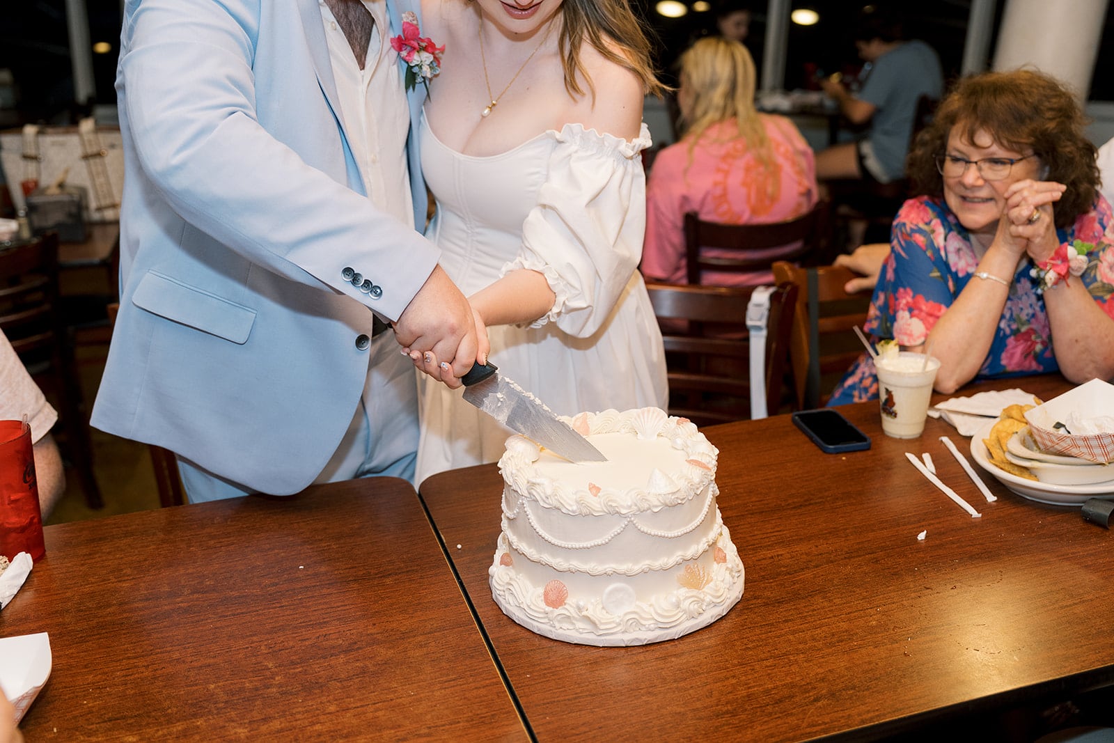 McGruder wedding, Dauphin Island