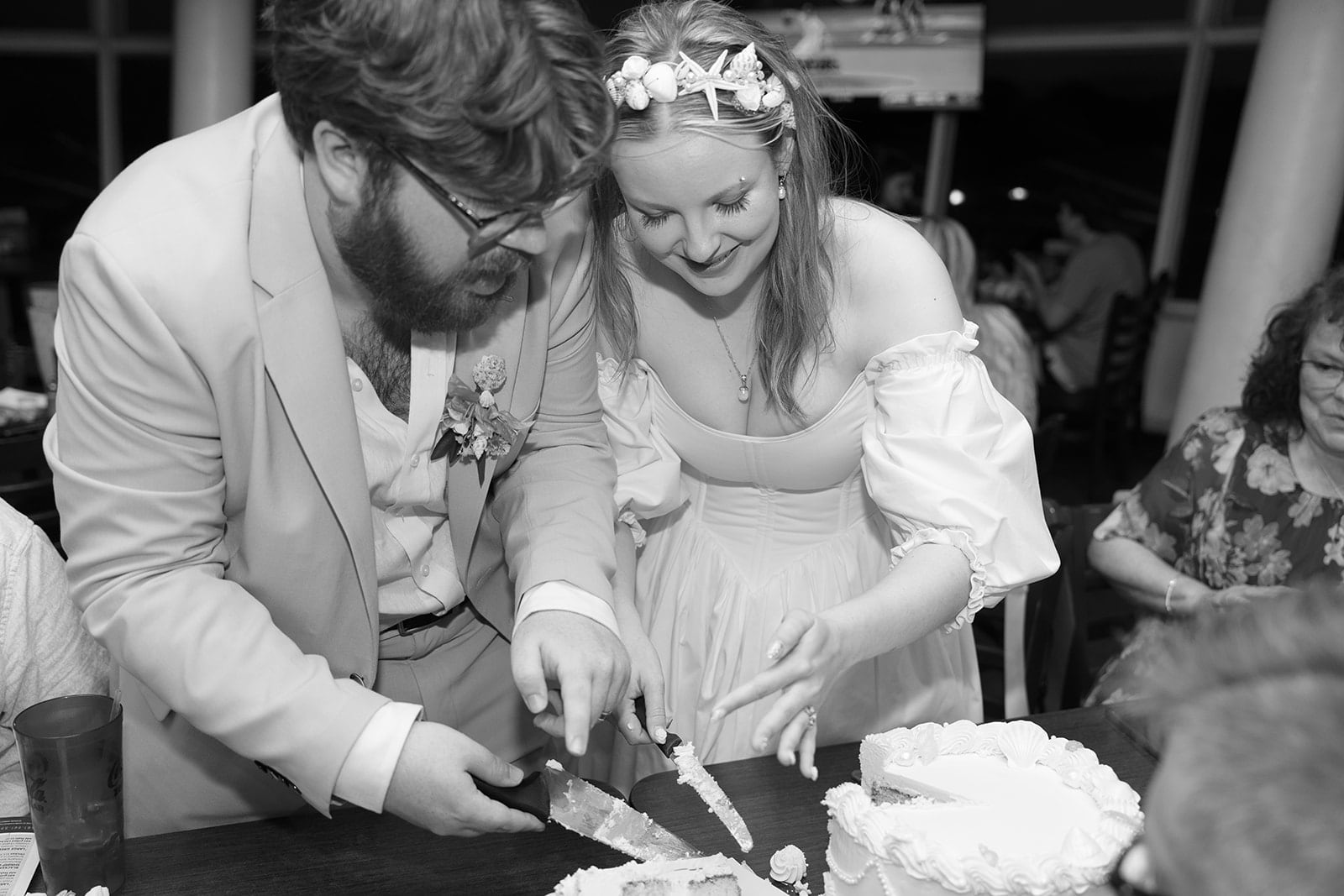 McGruder wedding, Dauphin Island